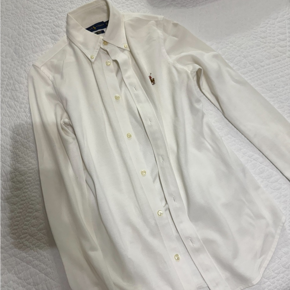 Ralph Lauren Men's White Shirt